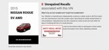 Used 2015 Nissan Rogue SV w/ SV Moonroof Package image 2