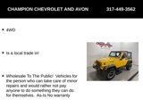 Used 2006 Jeep Wrangler X image 2