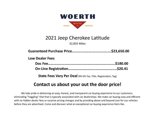 Used 2021 Jeep Cherokee Latitude Lux w/ Comfort/Convenience Group image 3