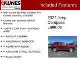 Used 2022 Jeep Compass Latitude w/ Sun and Sound Group image 2