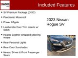 Used 2023 Nissan Rogue SV w/ SV Premium Package image 2