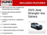 Used 2023 Jeep Wrangler Unlimited Sahara image 2