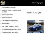 Used 2016 Toyota Camry SE image 2