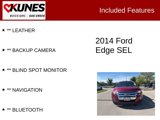 Used 2014 Ford Edge SEL w/ Equipment Group 205A image 2