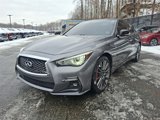Certified 2018 INFINITI Q50 Red Sport 400 w/ Sensory Package (Sport) image 3