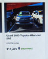 Used 2010 Toyota 4Runner SR5 image 3