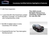Used 2020 Lincoln Navigator Reserve w/ Luxury Package image 2