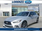 Used 2018 INFINITI Q50 Red Sport 400 image 1