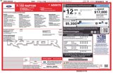Certified 2025 Ford F150 Raptor w/ Equipment Group 803A Raptor R image 3