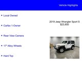 Used 2019 Jeep Wrangler Sport image 2