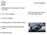 Used 2023 Ford Maverick XLT w/ XLT Luxury Package image 2