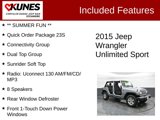 Used 2015 Jeep Wrangler Unlimited Sport w/ Quick Order Package 23S image 3