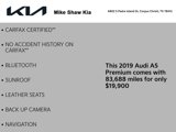Used 2019 Audi A5 2.0T Premium w/ Convenience Package image 2
