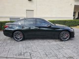 Certified 2023 INFINITI Q50 Red Sport 400 w/ Black Opal Edition image 2
