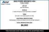 Used 2022 Ford Bronco Big Bend image 2