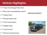 Used 2015 Ford F150 XLT w/ Equipment Group 302A Luxury image 3