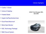Used 2022 Ford Escape SEL w/ Technology Package image 2