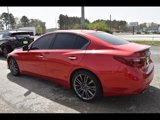 Used 2021 INFINITI Q50 Red Sport 400 w/ Carbon Fiber Package image 4