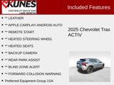 New 2025 Chevrolet Trax ACTIV w/ Driver Confidence Package image 3
