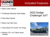 Used 2022 Dodge Challenger SXT w/ Blacktop Package image 3