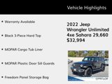 Certified 2022 Jeep Wrangler Unlimited Sahara image 5