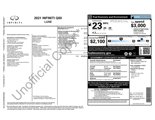 Used 2021 INFINITI Q50 Luxe w/ Cargo Package image 3
