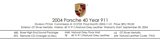 Used 2004 Porsche 911 40th Anniversary image 2
