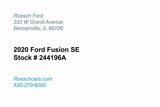 Used 2020 Ford Fusion SE image 2