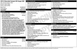 Used 2012 Chevrolet Camaro SS w/ RS Package image 3