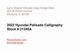 Used 2022 Hyundai Palisade Calligraphy image 2