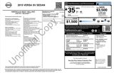 Used 2015 Nissan Versa SV image 3