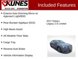 Used 2017 Subaru Legacy 2.5i Limited image 3