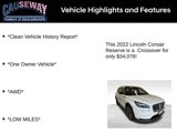 Used 2022 Lincoln Corsair Reserve w/ Equipment Group 201A image 2