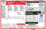 Used 2024 Ford F150 Raptor w/ Equipment Group 803A Raptor R image 2