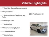 Used 2018 Ford Fusion SE image 2