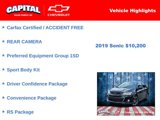 Used 2019 Chevrolet Sonic LT w/ Convenience Package image 4