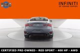 Certified 2022 INFINITI Q60 Red Sport 400 w/ Cargo Package image 4