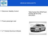Used 2016 Ford Fusion SE image 3