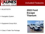 Used 2022 Ford Escape Titanium w/ Class II Trailer Tow Package image 3