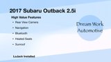 Used 2017 Subaru Outback 2.5i Limited image 3
