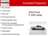 Used 2014 Ford F150 Lariat w/ Equipment Group 502A Luxury image 2