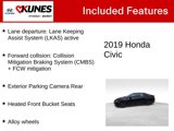 Used 2019 Honda Civic EX image 3