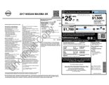 Used 2017 Nissan Maxima SR w/ Midnight Edition image 2
