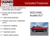 Used 2023 GMC Acadia SLT image 2
