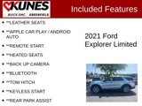 Used 2021 Ford Explorer Limited w/ Equipment Group 301A image 2