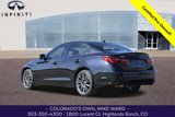 Certified 2023 INFINITI Q50 Red Sport 400 w/ Black Opal Edition image 3