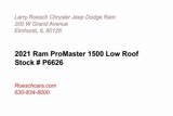 Used 2021 RAM ProMaster 1500 image 2