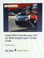 Used 2011 Ford Escape XLT w/ 201A Rapid Spec Order Code image 3