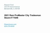 Used 2021 RAM ProMaster City Tradesman image 2
