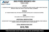 Used 2022 Ford Bronco Wildtrak image 2